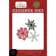 Carta Bella Hello Christmas Designer Die Whimsical Snowflakes