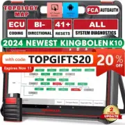 NEW KINGBOLEN K10 Pros V+ Elite Coding Full System Diagnostic OBD2 Scanner Tool