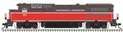 10004327 Atlas HO GE Dash 8-40B w/Ditch Lights - LokSound and DCC P&W #3905