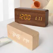 Wooden Digital Alarm Clocks For Bedrooms Digital Clock For Bedroom charmingly