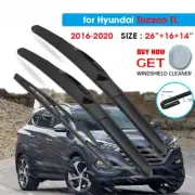 Car Wiper Blade 26"+16"+14" Auto Windscreen Windshield Wipers Blades Window Wash