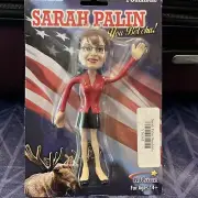 Sarah Palin Bendable Poseable Action Figure NEW sealed NJCroce C1