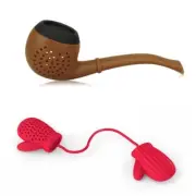Tea Strainer Fine Mesh High Temperature Resistance-Silicone Pipe