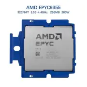 AMD EPYC TURIN ZEN5 9355 SP5 32-core 64-thread 3.55GHz server CPU processor