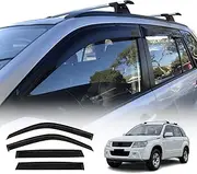 OAD4X4 Weathershields Compatible with Suzuki Grand Vitara 2006-2018, Weather Shields Window Visors Wind Deflectors Sun Rain Guard 4PCS Set