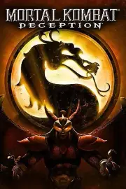 Mortal Kombat Deception - Cover Art Gaming Poster Dragon 11x16 Scorpion Sub Zero