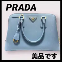 在飛比找蝦皮購物優惠-PRADA 肩背包 Saffiano皮革 日本直送 二手