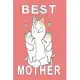 Best Mother cat notebook: Dot Grid 6x9 Dotted Bullet Journal and Notebook 120 Pages for the best mother in the whole world