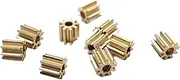 Pinion Motor Gear Module Pinion,0.5M 7T MINI Copper Gears 0.98/1.48MM for Precision Model 1MM 1.5MM Hole Diameter GS(1.48mm)