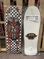 Powell Peralta Mike Vallely Bug Reissue Skateboard Deck (White)