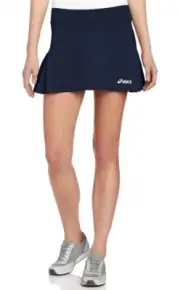 ASICS Women's Love Skort Athletic Tennis Golf Skort Medium Navy Blue