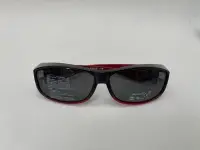 在飛比找Yahoo!奇摩拍賣優惠-光寶眼鏡城(台南)BLACK EAGLE外蓋式偏光太陽眼鏡(
