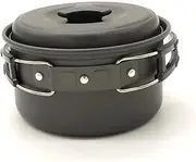Anneome Health Stew Pot Instant Noodle Pot Handle Easy to Clean Noodles Bowls for Outdoor Camping