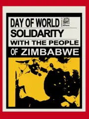 20x30"Political World Solidarity Socialist Poster CANVAS.Zimbabwe Africa.6273