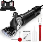Advwin Electric Sheep Shears 690W 2800R/Min 6 Speed Professional Heavy Duty Electric Shearing Clippers Hand Piece Cutter