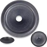 Kalevel 8 Inch Subwoofer Speaker Paper Cone Replacement Speaker Cone Subwoofer Speaker Paper with Foam Surround Subwoofer Dust Cap