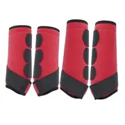 Brushing Boots for Horse,Splint Boots for Horses,Neoprene Horse Bootseg Wraps L