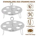 Egg Steamer Rack Foldable Egg Steamer Stand 304 Stainless Steel Egg NXX