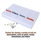44 Grids Nail Art Storage Box Nail Tips Rhinestones Display Organizer Holder