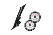 Pillar Pod Holder suit BA BF Falcon w/ White Oil Press & Volts Gauge XR6 XR8 FPV
