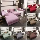 L Shape 1/2/3/4 Seaters Sofa Cover Couch Slipcover Stretch Settee Protector