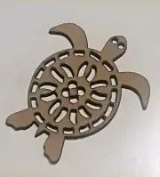 Laser Cut kraft Icons-6 Pc - 2 Of Each - Unique Combo- Sealife-and Shells-NIP !