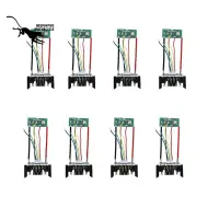 在飛比找蝦皮商城精選優惠-8x DCB200 鋰離子電池 PCB 充電保護電路板, 用