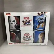 STAR WARS Mug Gift Set of 4 (Chewbacca, BB-8, Flametrooper, Royal Guard)