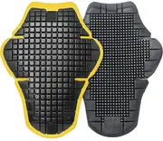 Spidi Warrior L2 Ladies Back Protector, black-yellow for Women One Size Black Yellow