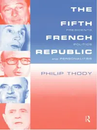 在飛比找博客來優惠-The Fifth French Republic: Pre