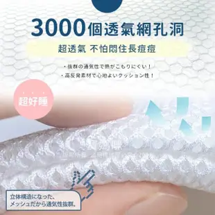 【寶媽咪】謝祖武3000透氣孔獨立筒枕頭買1送1(下殺單顆不用799/認證可水洗/支撐力強/減輕腦壓)