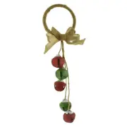 ESC05 Christmas Hanging Doorknob Bells, 11-inch