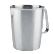 2000ml Large Stainless Steel Measuring Cup Mug Milk Frothing Pitcher Jug For