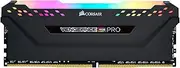 Corsair Vengeance RGB Pro 32GB (2x16GB) DDR4 2933 (PC4-23400) C16 Desktop Memory - Black PC Memory CMW32GX4M2Z2933C16