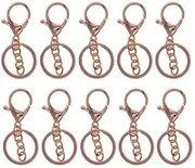 [Vaveren] Pack of 50 Key Rings with Large Lobster Clasp for Keys