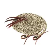 Weaver Leather Weaver Silvertip Hollow Braid Split Reins