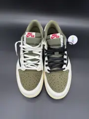 Nike Travis Scott Air Jordan 1 Low Og Sp Eu 46 US 12 Medium Olive Reverse Mocha