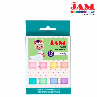 Rosa Talent Lovely - Polymer Clay Set. 12*0.04 lb. Jam Clay.