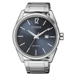 CITIZEN 星辰錶 BM7411-83H 光動能沉穩品味都會腕錶 /霧黑面 42MM