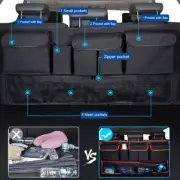 Auto Car Cargo Net Organizer Hanging Seat Back Storage Bag Accessory 9 Pockets (for: MG)