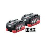 Metabo 18V 2 x 5.5 Ah High Density Lithium-ion (LiHD) Battery