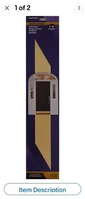 Hillman Hardware Essentials Sliding Window Lock Aluminum Kick Plate 852735