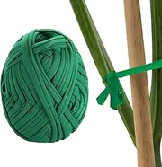 Generic Green Garden Twine, Stretchy Heavy Duty Rope String for Gardening, Wrapping, Supporting Plants, Modern Style, 2cm x 30m, Green