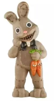 Halloween 2.5 FT Zombie Bunny LED Light Up Blow Mold 2024 Home Depot NEW