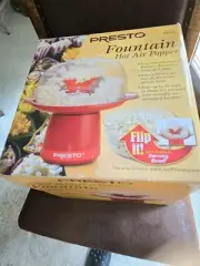 PRESTO #04865 FOUNTAIN AIR POPPER FACTORY SEALED NIB