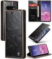 ELEPIK for Google Pixel 8 Case with Card Holder, Kickstand [2 Card Holder + 1 Cash Slot] [for Women & Men] [Durable PU Leather] Magnetic Wallet Phone Cover for Pixel 8, Luxury Coffee