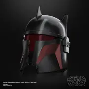 Hasbro Star Wars The Black Series Moff Gideon Premium Electronic Helmet with Light FX, Adult Roleplay Item