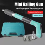 Steel Nail Gun Wall Fastening Tool Mini Low Noise Nail Shooting Gun with 20 Nail
