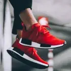 Adidas Nmd R1 clear red Off White Black Boost BB1970 Mens New