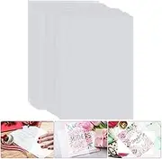 VANANA 50 Sheets A4 Vellum Transfer Paper Tracing Paper Translucent Printable Sketching Overlays Sheet Writing Copying Printing Animation DIY Art Craft for Inkjet Laser Printers (50 Sheets)
